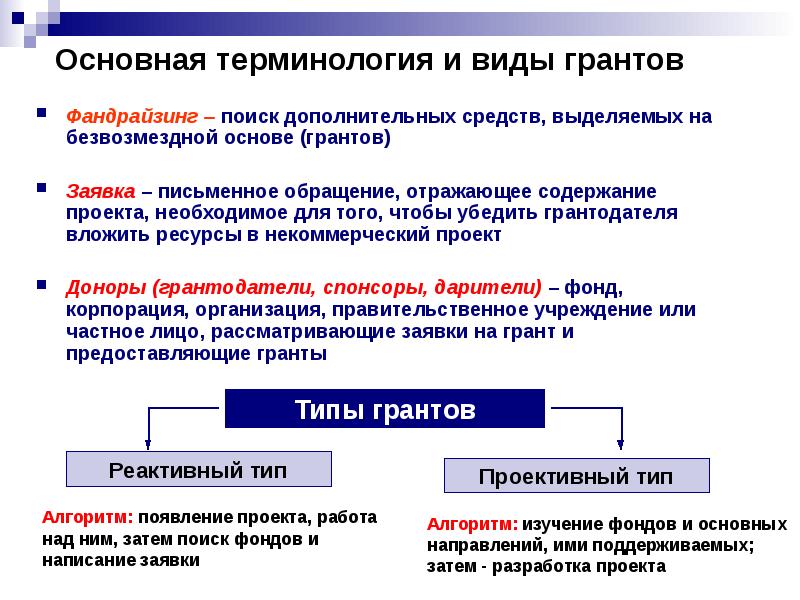 Что такое грантовый проект