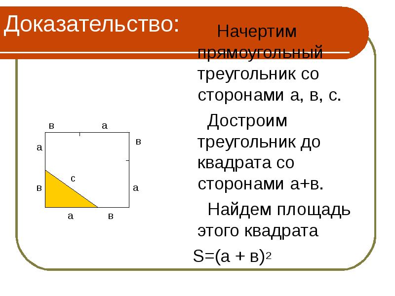 Доказательство: