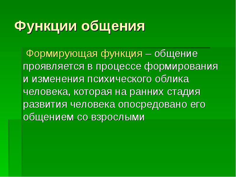 Функция развита. Формирующая функция общения. Формулирующая функция общения это. Внутриличностные функции общения. Формирующая функция общения проявляется в.