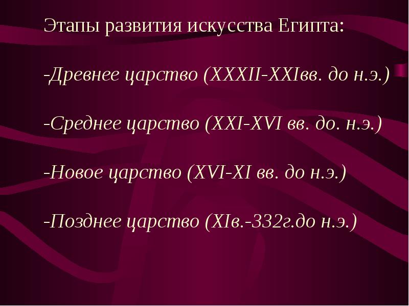 Архитектура страны фараонов презентация мхк