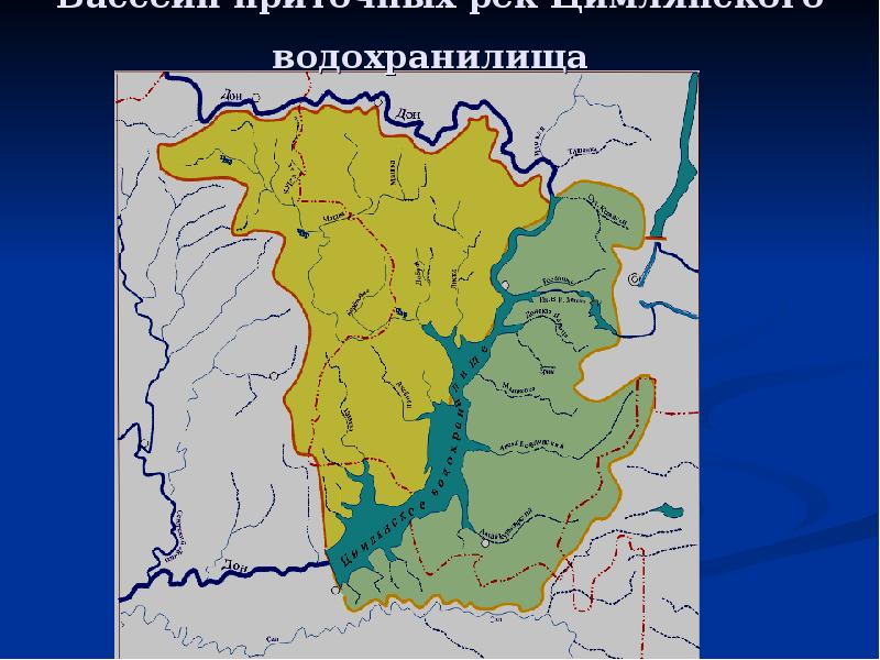 Карта рек волгоградской области