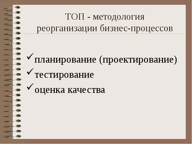 Планирование и проектирование. Методологии ИТ. Методология топ. Методология и практика ИТ-консалтинга курс лекций.