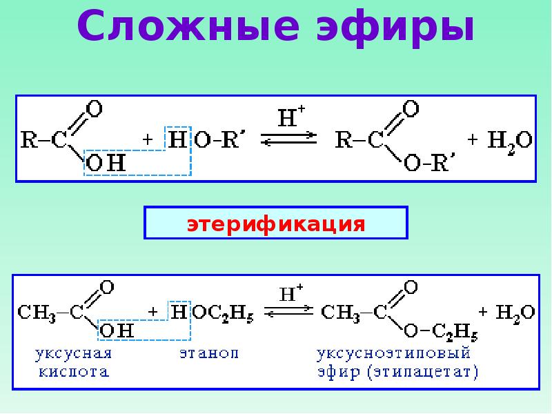 Реакция гидролиза изопропилацетата. Этерификация сложных эфиров. Формула этерификации сложные эфиры. Простые эфиры химия 10 класс. Формула простых и сложных эфиров.