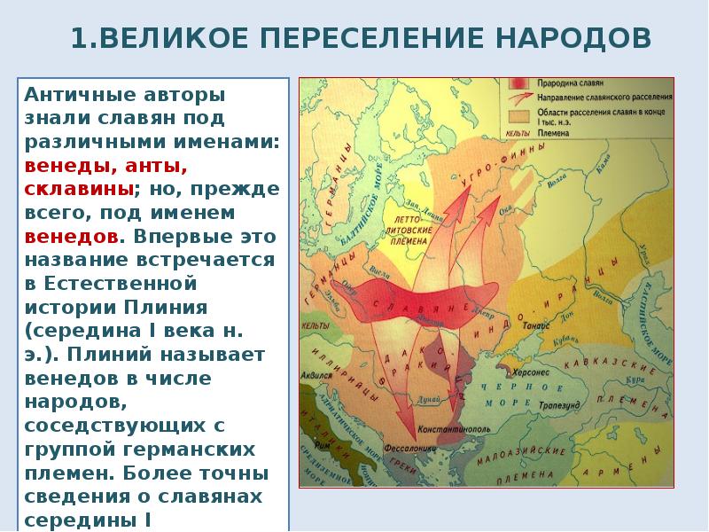 История народов восточной европы в 1 тыс до н э 6 класс презентация