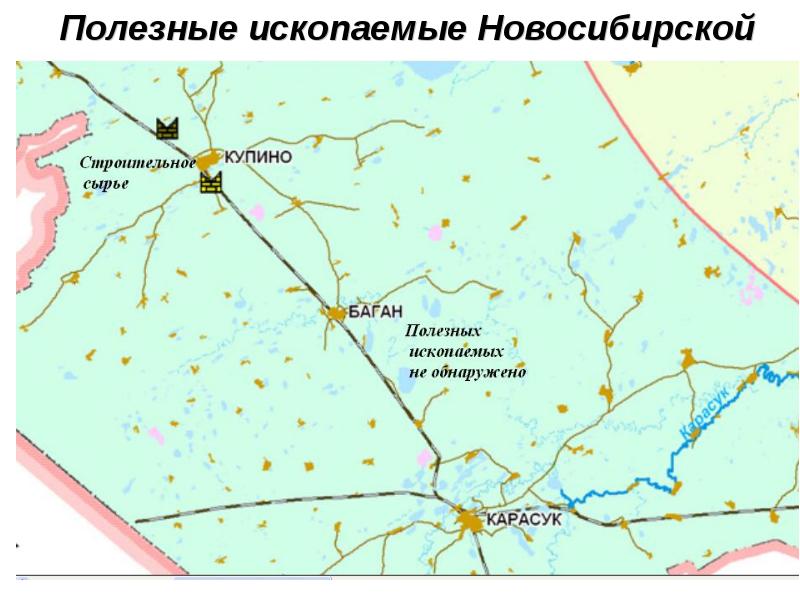 Карта купино новосибирской области