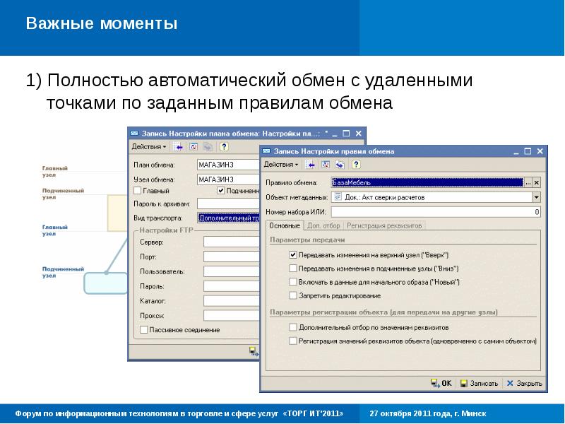 Подчиненный узел. Соединения 1с. 1с торговля удаленные точки. Пассивное соединение 1с. 1с удаленное подключение к базе.