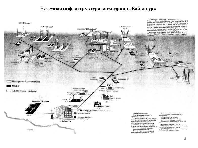 Карта байконура с улицами