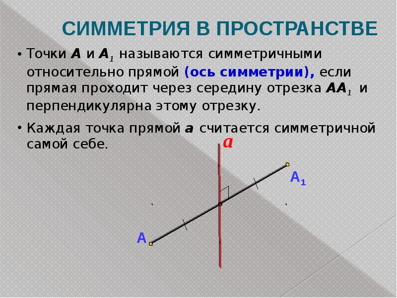 Геометрия в пространстве презентация