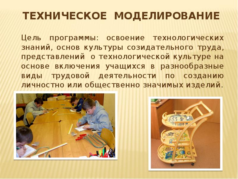 Начальное техническое моделирование презентация