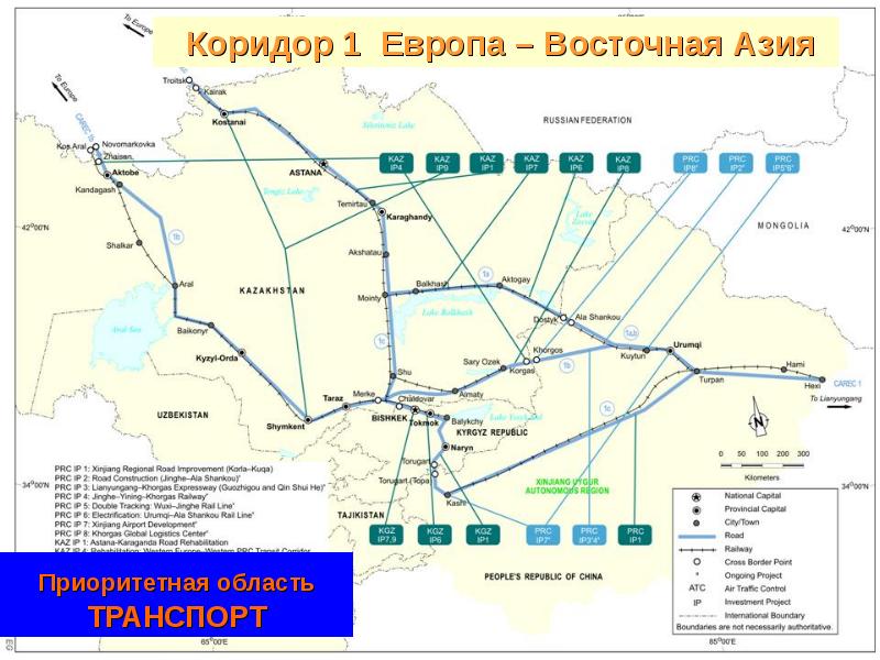 Сетевыми транспортными коридорами не являются