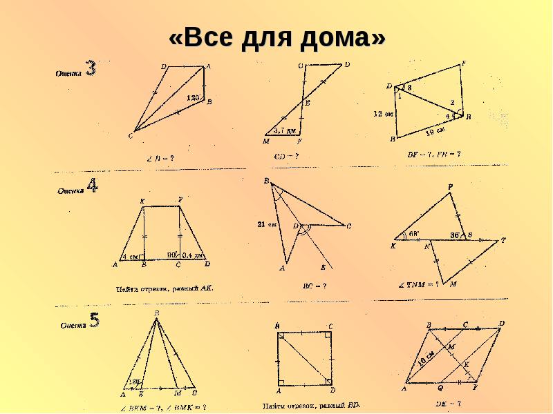 Презентацию 7 класс по геометрии 7