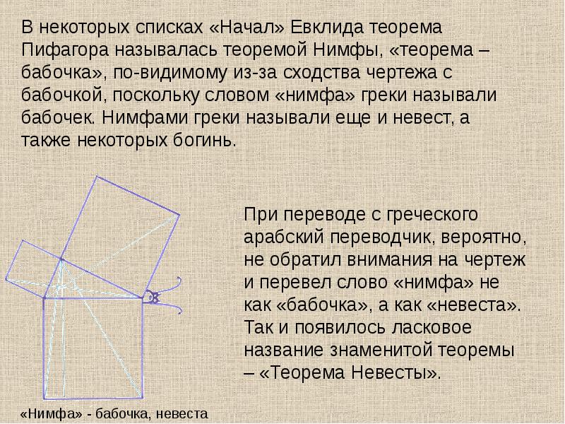 В каком классе изучают теорему пифагора