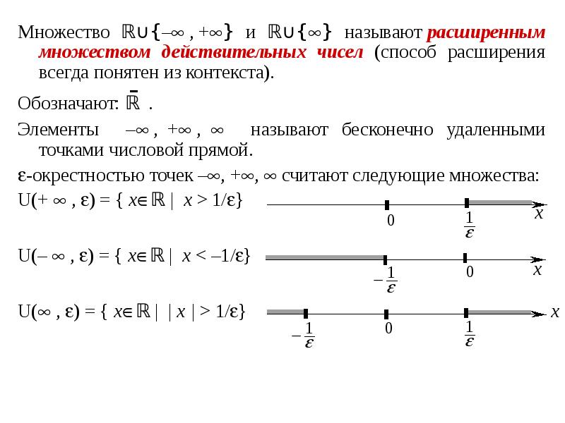 Презентация предел последовательности 11 класс колягин