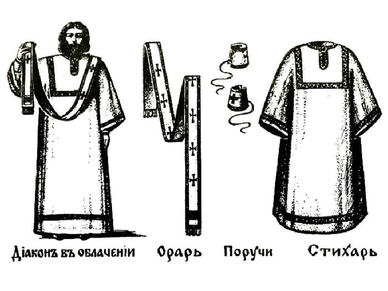 Схема стихарь риза 7 букв сканворд