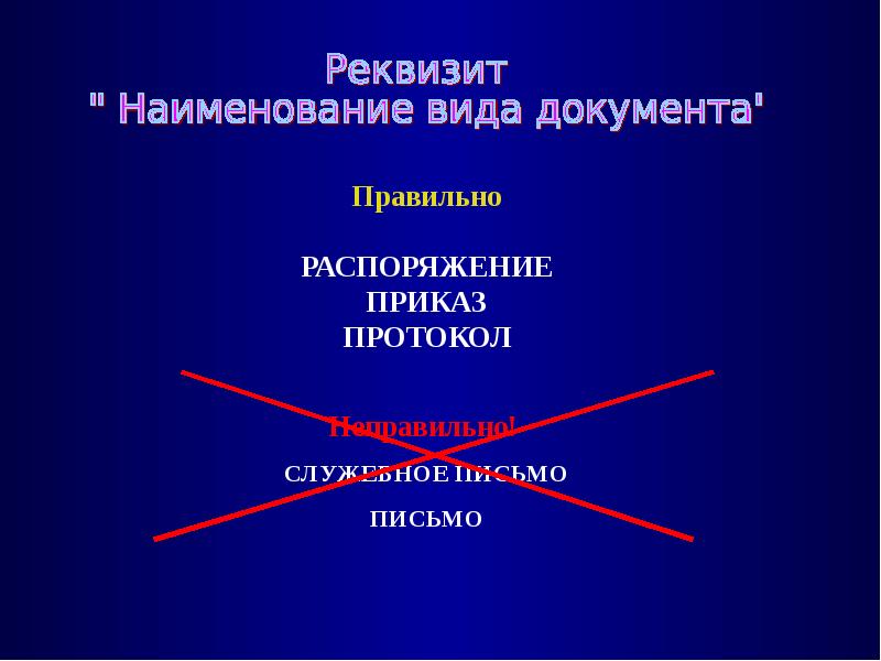 Требования к оформлению документов презентация