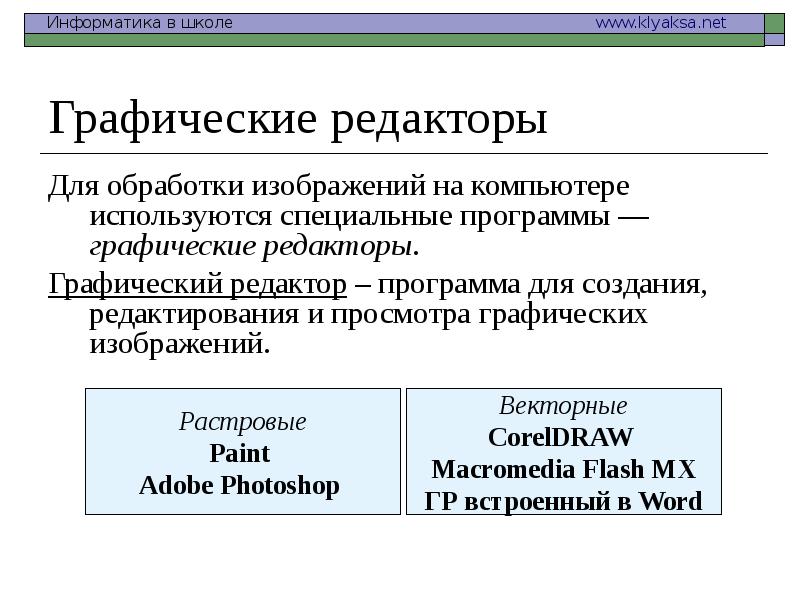 Программа создания редактирования и просмотра графических изображений