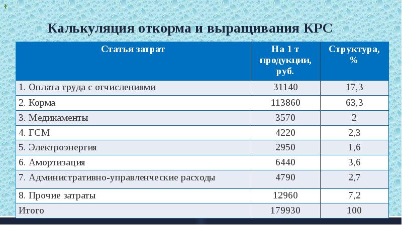 Бизнес план на разведение крс мясного направления