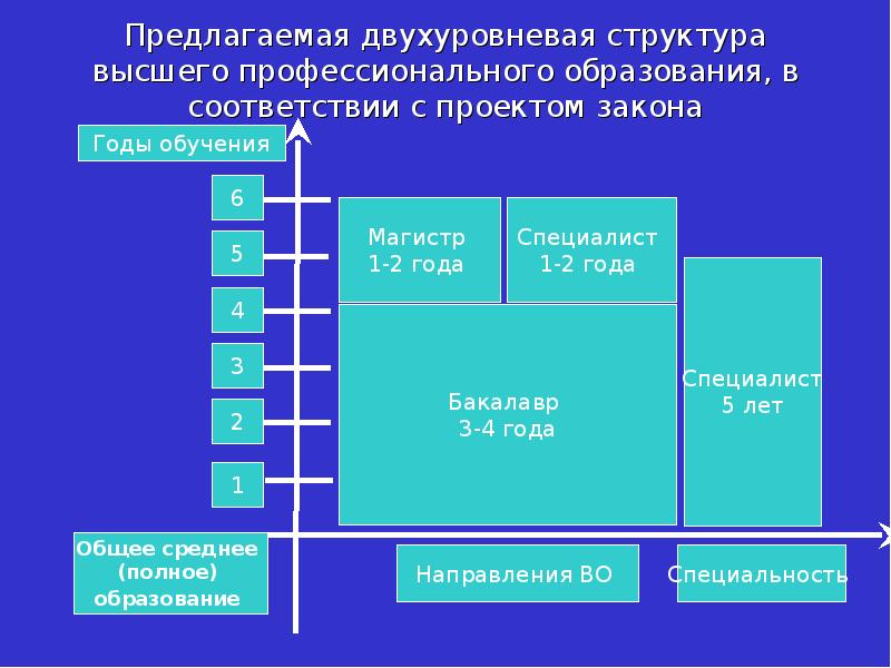 Высшее профессиональное образование структура. Структура высшего образования. Структура системы высшего образования. Высшее образование в России структура. Структура системы профессионального образования.