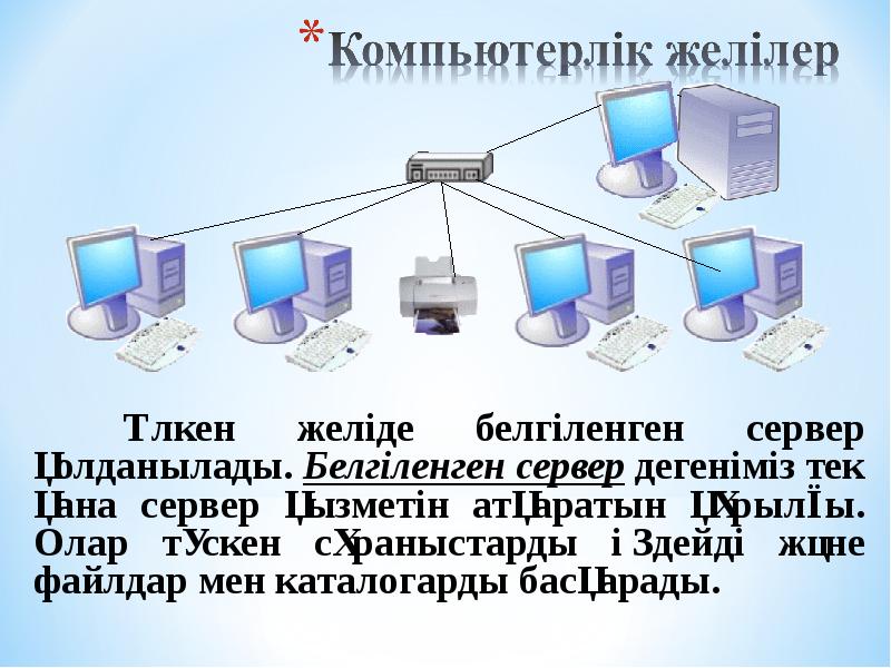 Компьютерлік технологиялар презентация