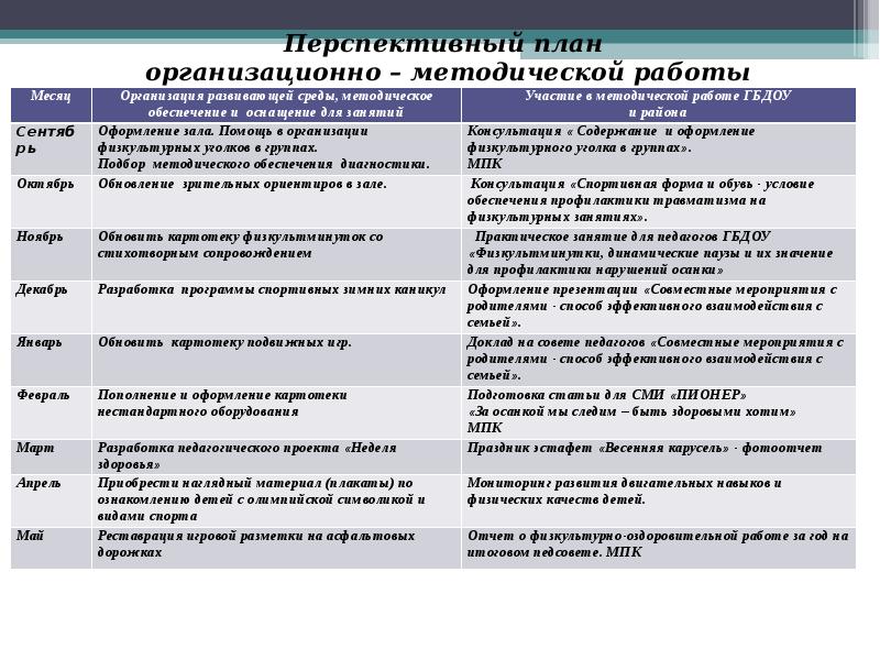 Программа план развития учреждения