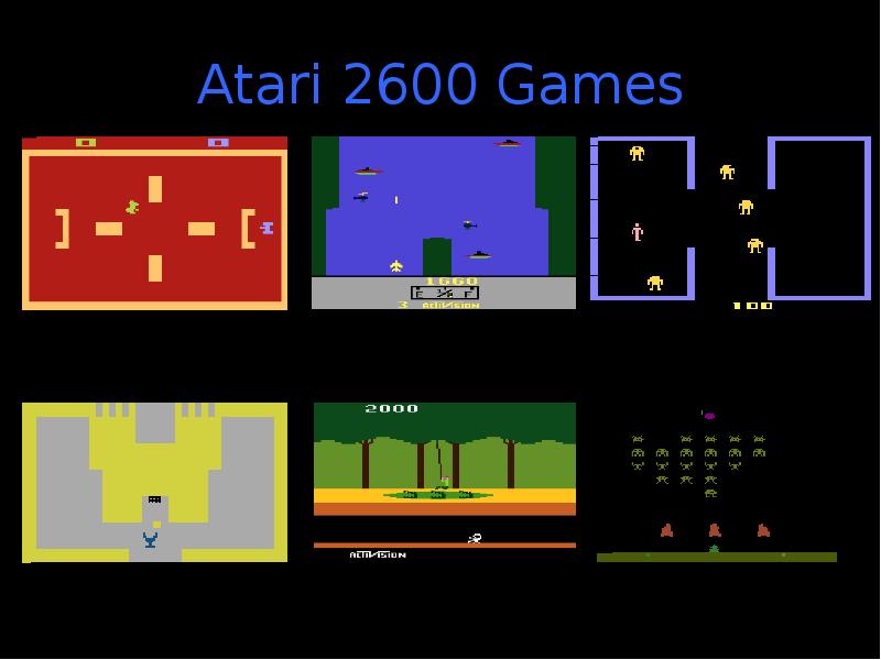 Atari games проекты