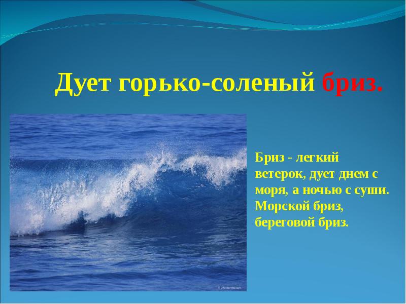 Дует дует ветерок. Морской Бриз стихи. Стишок про волны для детей. Морской Бриз стихи для детей. Морской и береговой Бриз.