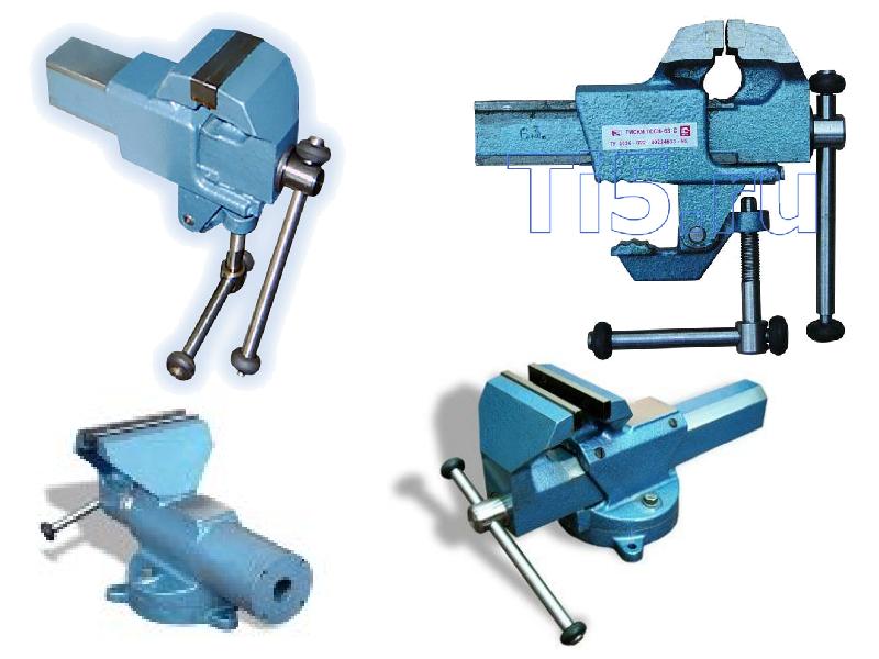 Купить Бу Тиски Слесарные
