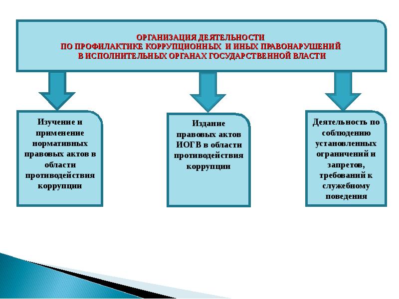 Деятельность направленная на выявление коррупционных правонарушений является