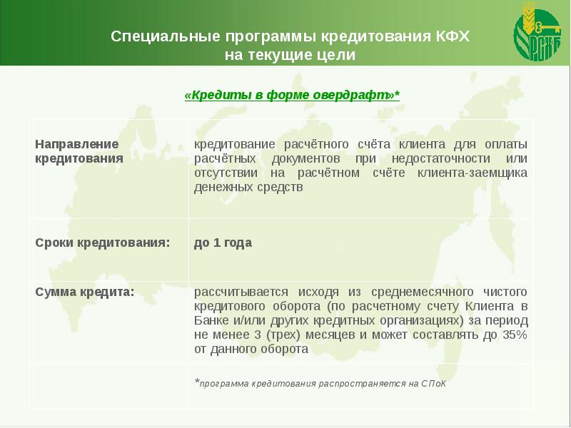 Программа ведения крестьянского фермерского хозяйства образец