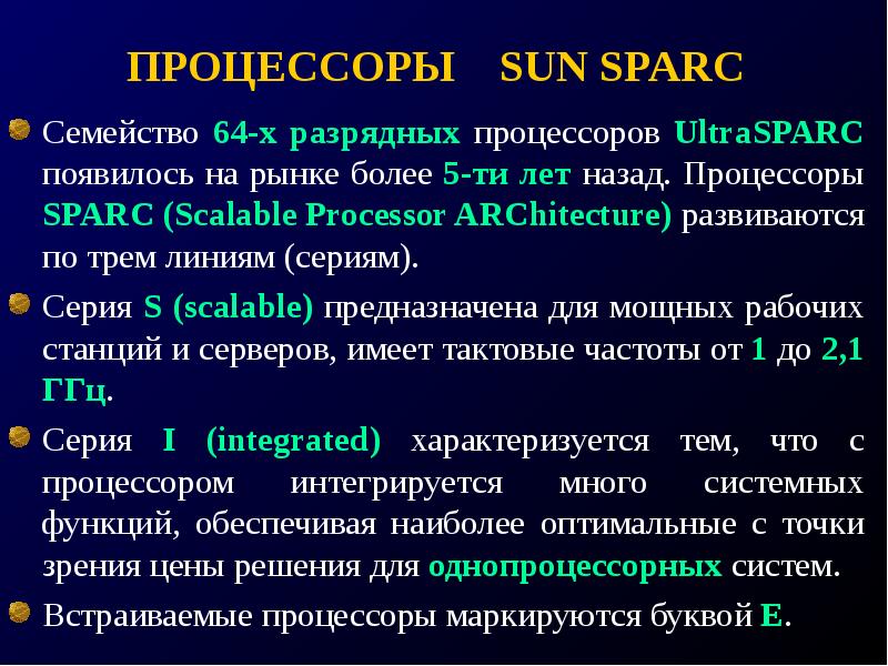 Современные процессоры презентация