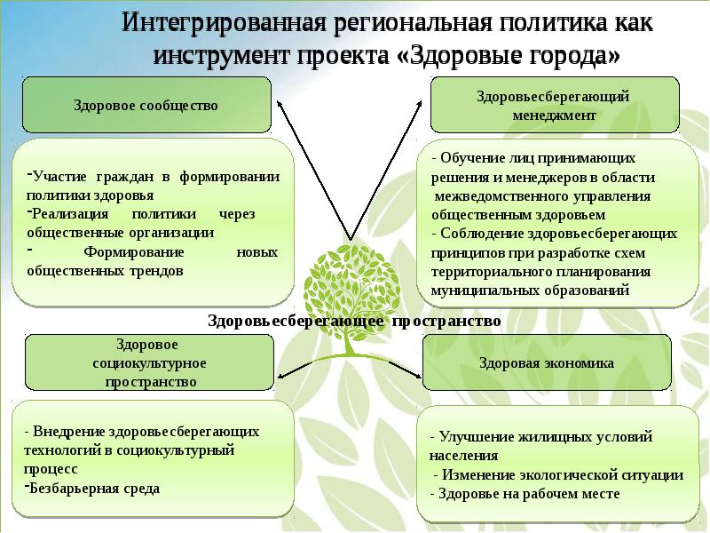 Проект здоровые города