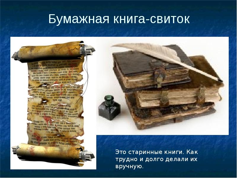 История создания книги проект