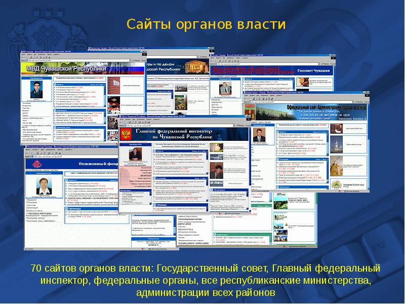 Проекты органов власти примеры