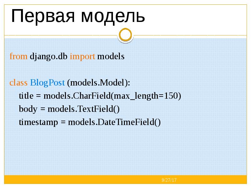 Архитектура Django приложений. Архитектура приложения Django с SQLITE. Django import models