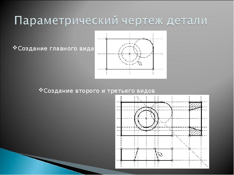 Параметрический чертеж это