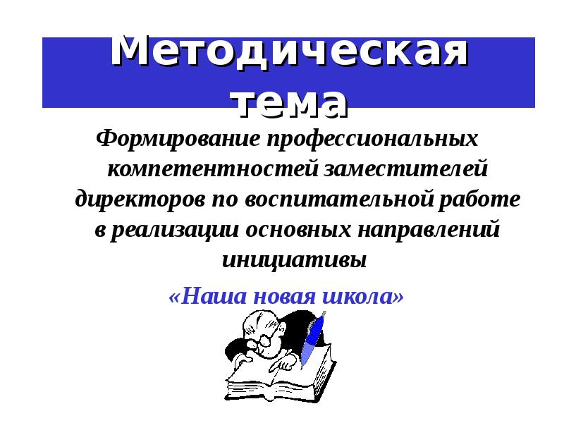 Методическая тема директора