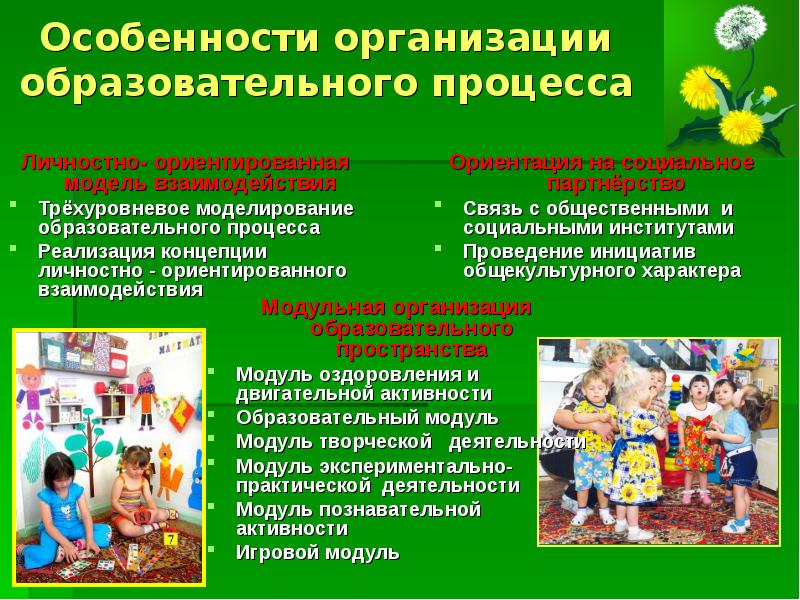 Приоритеты образовательного процесса. Приоритеты образовательного процесса