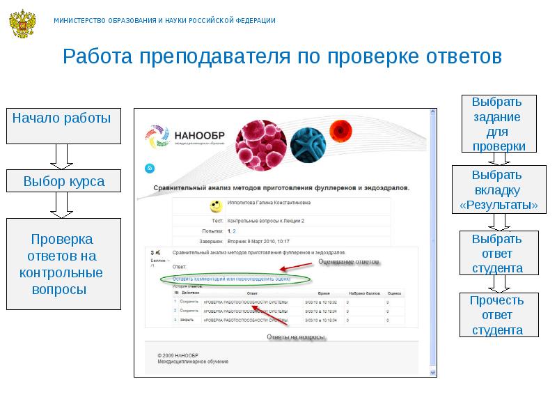 Система сетевой край образование. Построение электронной одноразки COESAR. Выбор курса.