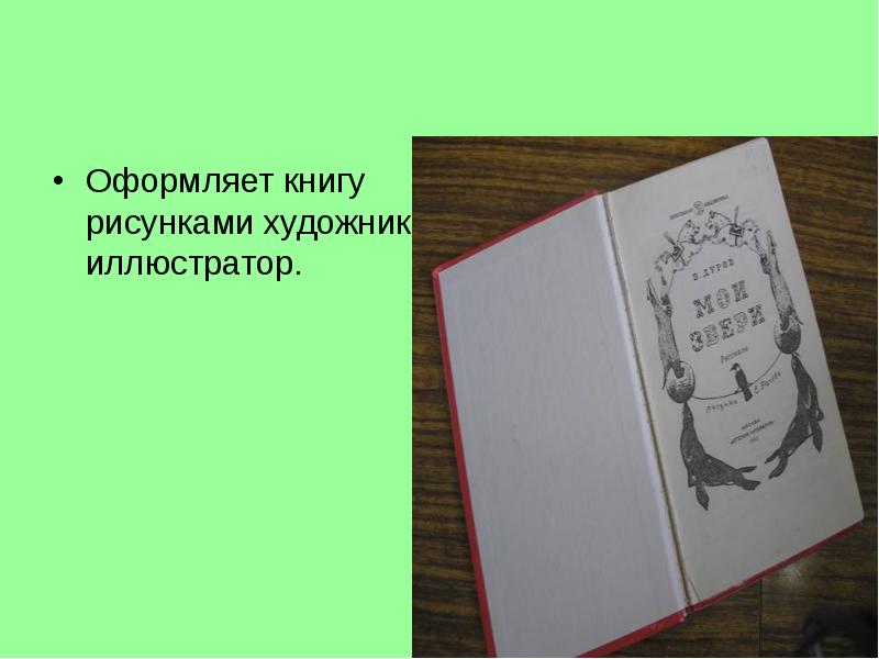 Рисунки в книге это