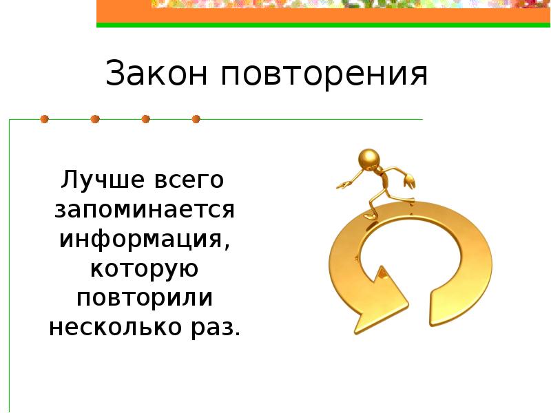 Повтори информация. Закон повторения. Повторение. Закон повторения таблица. Закон повторения в психологии.