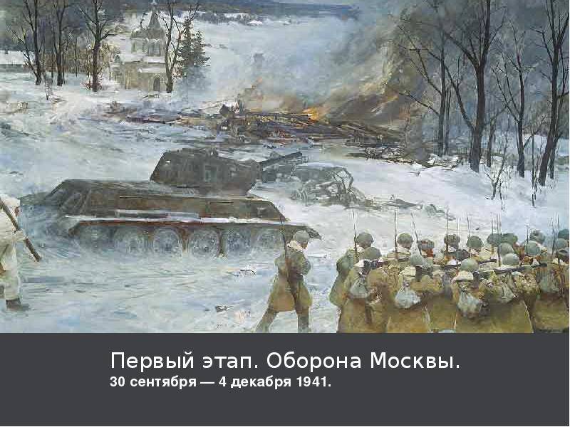 В чем заключалось значение битвы за москву был сорван план молниеносной войны