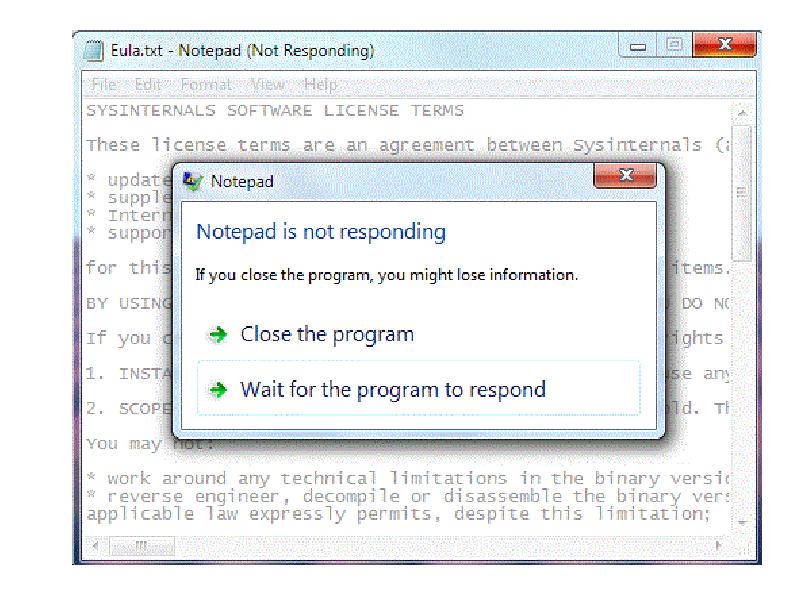 Application is being updated. Not responding. Is not responding. Application not responding Windows. Program is not responding Windows 11.