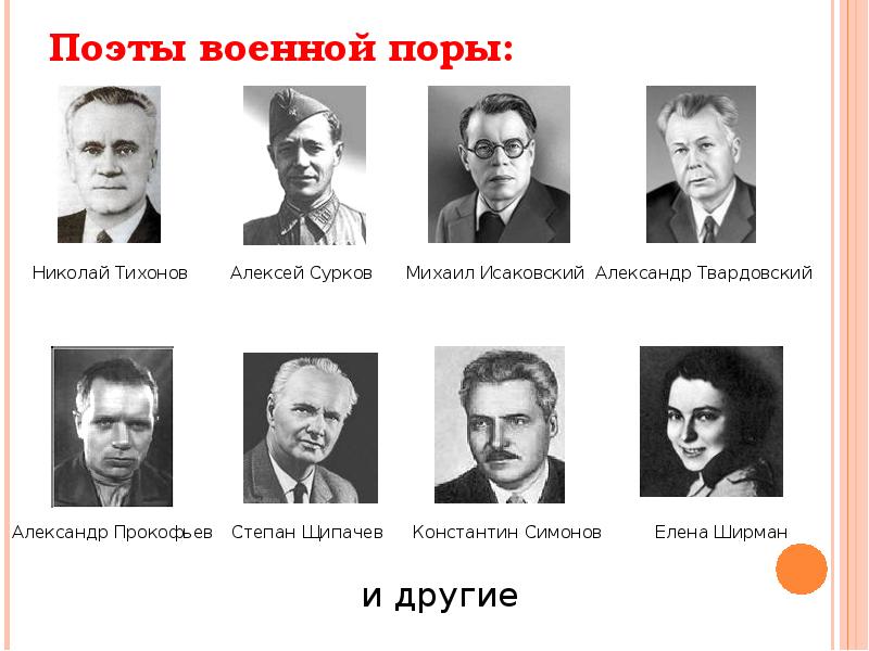 Писатели 1941