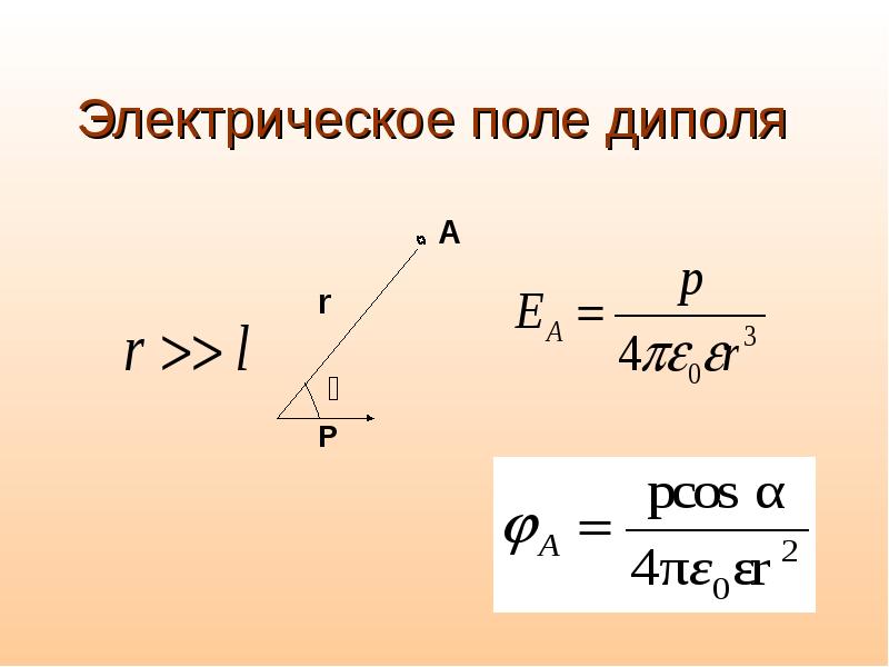 Электрическое поле диполя. Поле диполя. Электрический диполь электрическое поле диполя. Диполь в электростатическом поле.