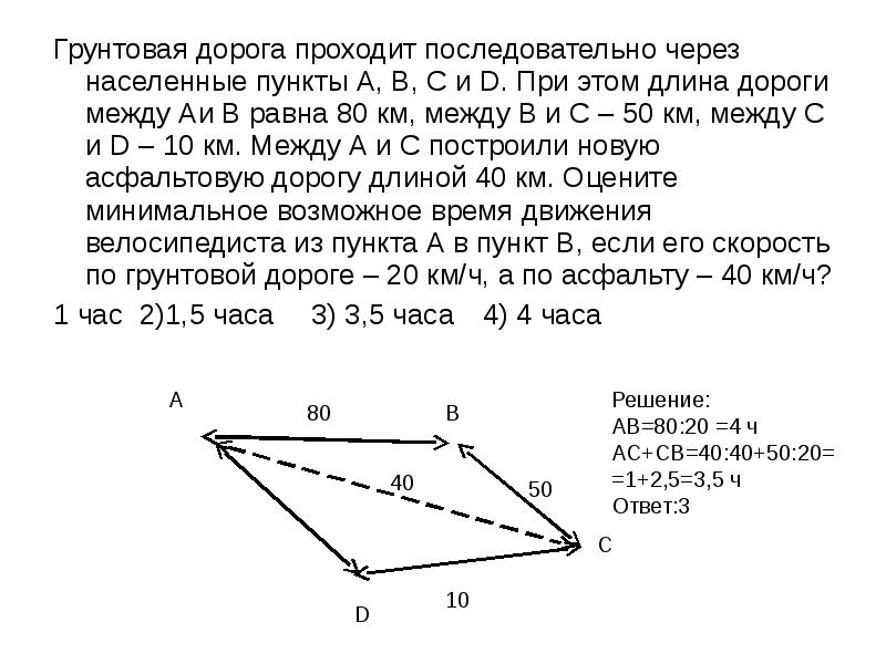 D между а и в