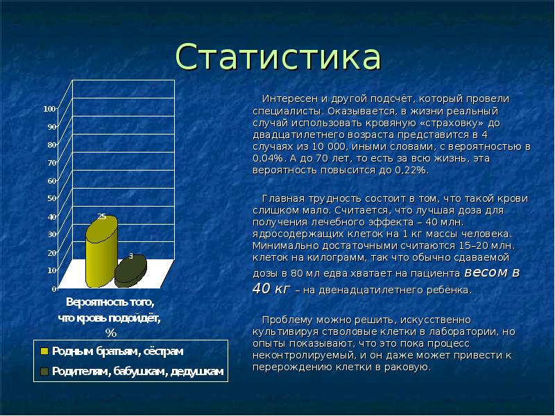 Статистика 13. Сохранность стволовой деятельности что это.