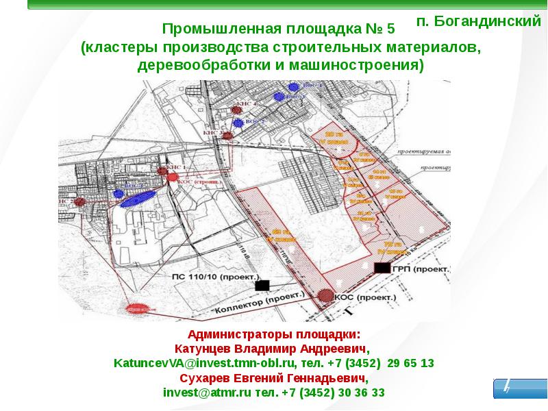 Богандинский тюменская область карта