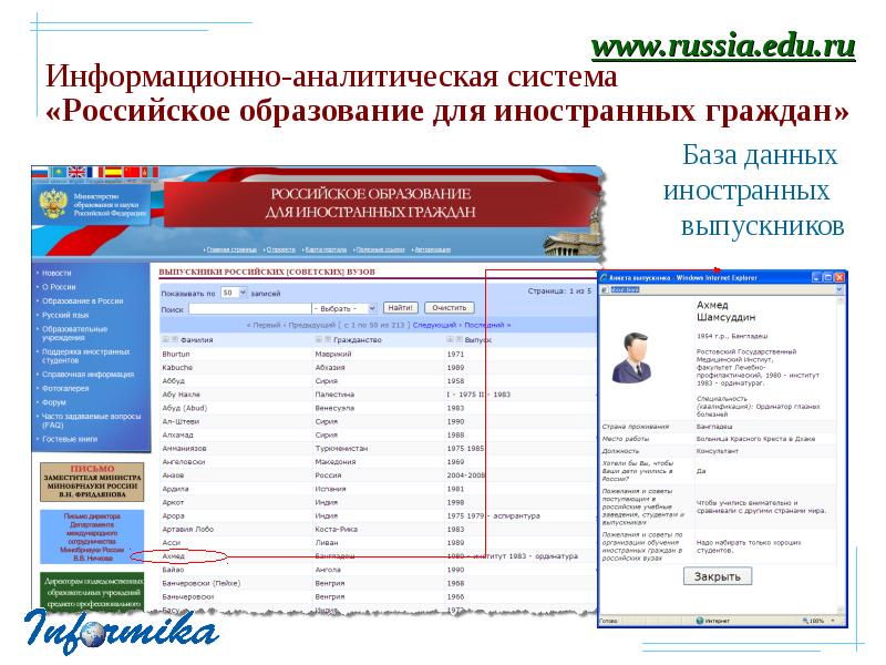 Федеральный проект экспорт образования национального проекта образование