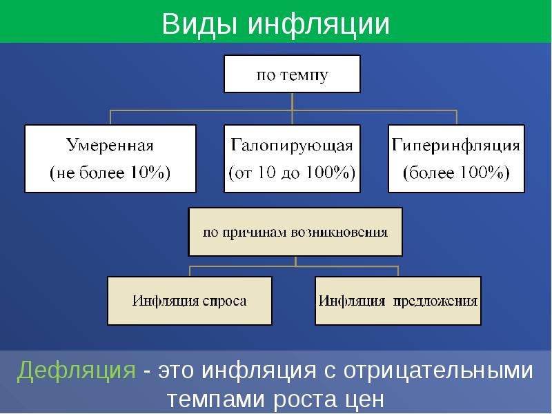 Инфляция 10 класс экономика презентация