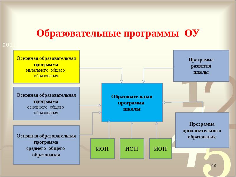 2 общая программа. Образовательная программа. Образовательные программы ОУ. Образовательные программы в школе. Основные образовательные программы делятся на.